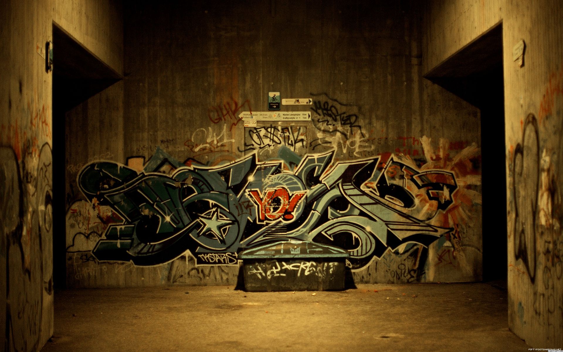 graffitis de hip hop - callejero